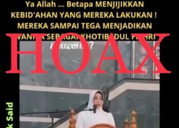 Konten Hoaks Bupati Berau Sebagai Khotib, Jadi Perhatian Serius Pemkab Berau
