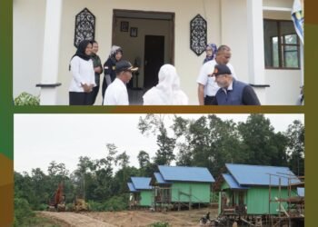 Pemkab Berau Terus Berupaya Memberikan Pembangunan Infrastruktur Untuk Kampung Mapulu