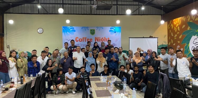 Coffee Night, Bangun Keakraban Bersama Jurnalis Berau