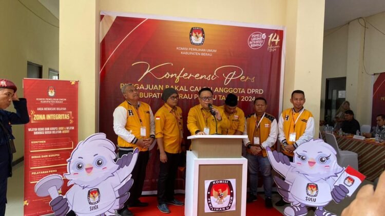 Partai Hanura Daftarkan 30 Bacaleg nya Ke KPU Berau