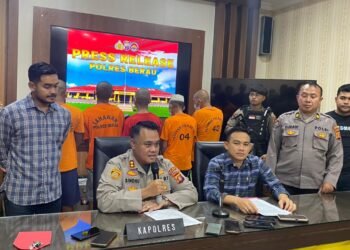 Polres Berau Berhasil Mengungkap Kasus Ilegal Mining Dijalan Ring Road