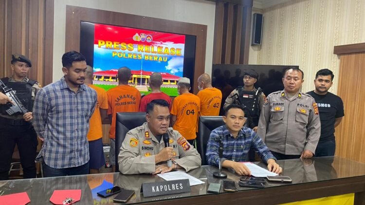 Polres Berau Berhasil Mengungkap Kasus Ilegal Mining Dijalan Ring Road