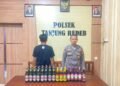 Polsek Tanjung Redeb Amankan Warga Pulau Panjang Karena Jual Miras