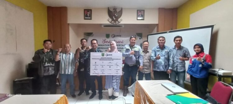 Kecamatan Gunung Tabur Gelar Sosialisasi BPJS Ketenagakerjaan Bersama Pihak Perusahaan