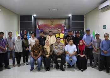 Ngobrol Pemilu Polres Berau Bersama KPU dan Partai Peserta Pemilu Membangun Sinergi Demokrasi