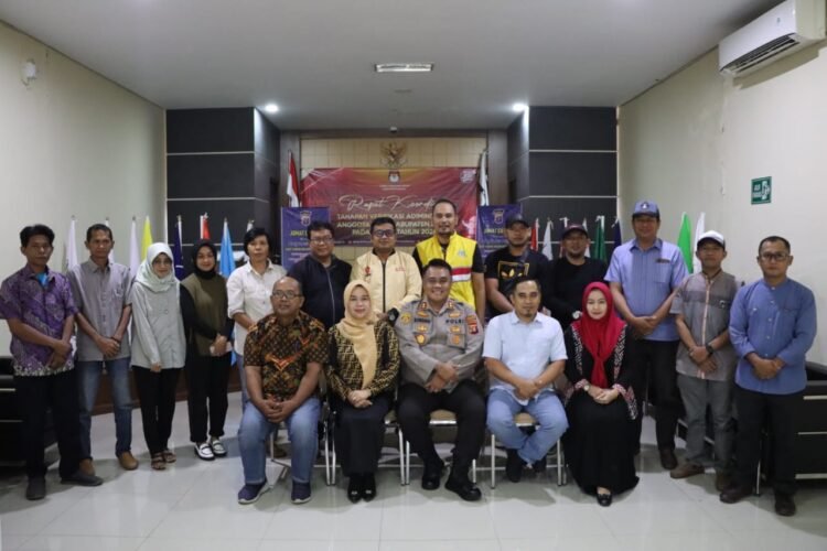 Ngobrol Pemilu Polres Berau Bersama KPU dan Partai Peserta Pemilu Membangun Sinergi Demokrasi