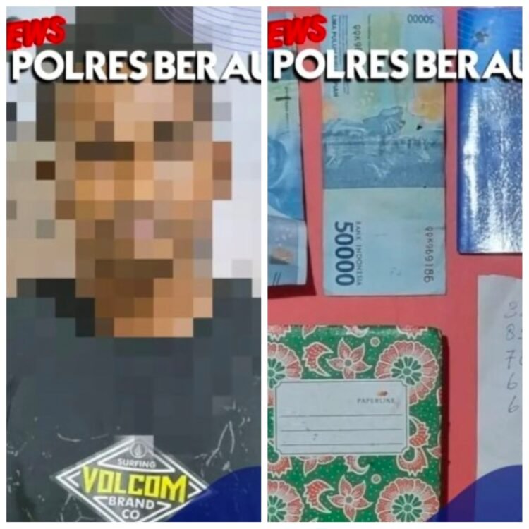 Polsek Segah Amankan Pria 28 Tahun Karena Kasus Perjudian Online