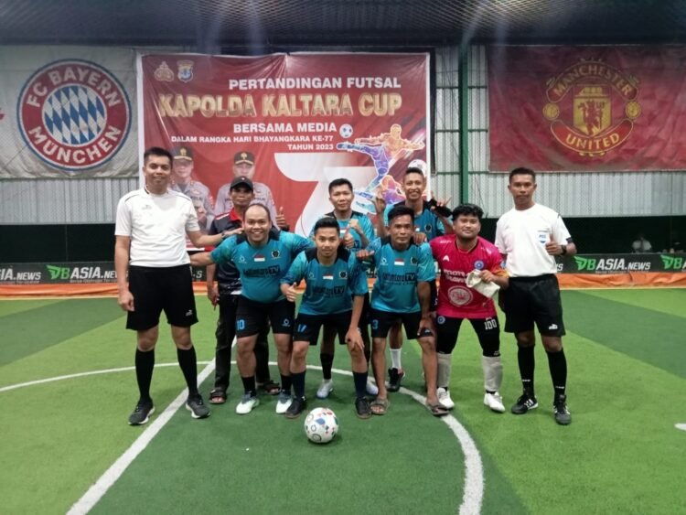 Tim Futsal Kaltimtara.id Turut Berpartisipasi di Turnamen Kapolda Kaltara Cup 2023