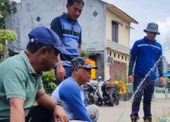 Dapat Keluhan Air Mati, Tim Teknik Perumda Batiwakkal Turun Kelapangan