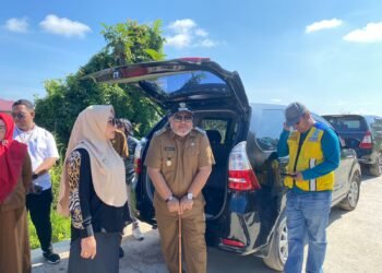 Tiba di Berau, Bupati Langsung Ke Lokasi Penempatan LCT Buat Roda Dua