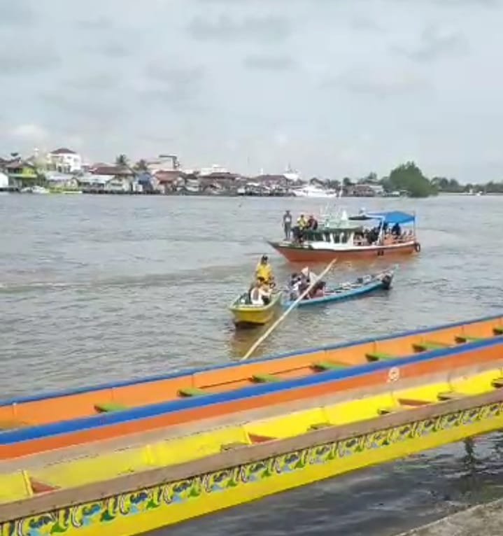 Heboh Soal Video Adanya Warga Terjatuh Ke Sungai, Ini Penjelasan Kapolsek Sambaliung