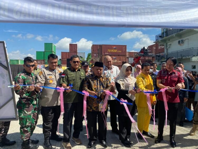 Resmikan Depo Ke -II PT Prima Mas Berau , Ini Harapan Bupati Berau