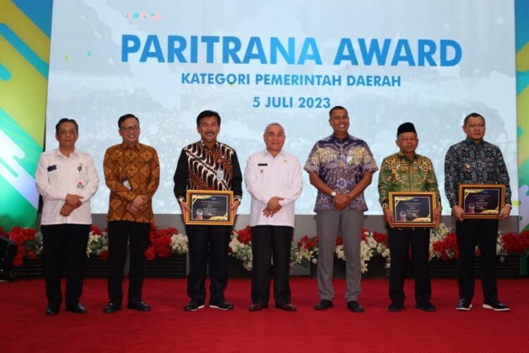 Raih Anugerah Paritrana Award 2023 Pertama, Bupati Beri Apresiasi