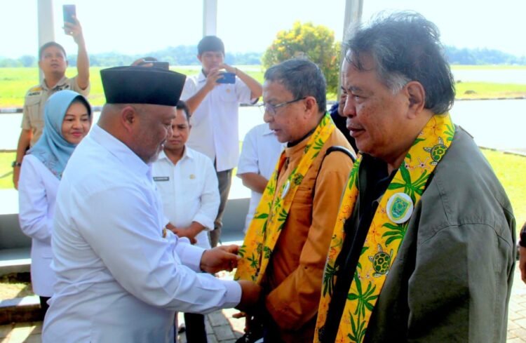 Wabup Sambut Kedatangan Tim Perpustakaan Nasional