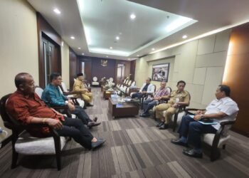 Temui Sekprov Kaltim, Wabup Gamalis Perjuangkan Lanjutan Dermaga Teluk Sulaiman