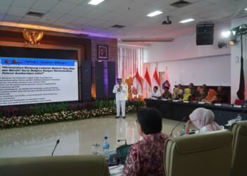 Didampingi Langsung Bupati Berau , Mudawi Paparkan Inovasi Labanan Makarti Didepan Dewan Juri