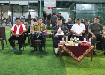 Tim Polres Berau Juara Turnamen Mini Soccer Dandim cup