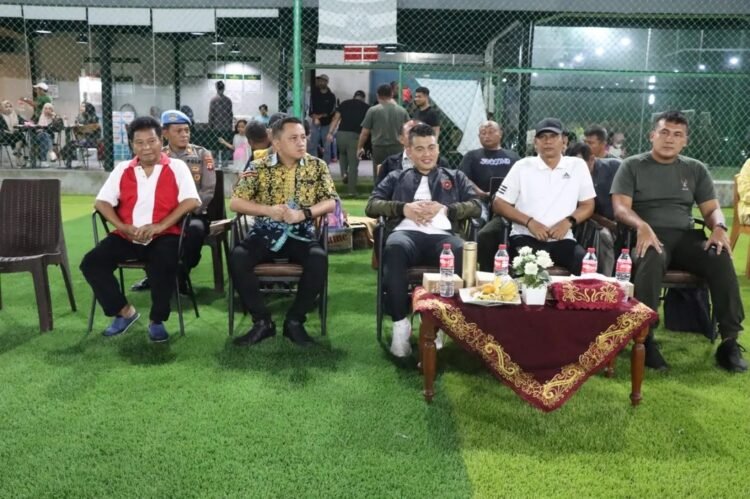Tim Polres Berau Juara Turnamen Mini Soccer Dandim cup