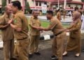 Agus Wahyudi Berpamitan Dengan Jajaran Pegawai Pemkab Berau