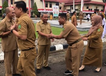 Agus Wahyudi Berpamitan Dengan Jajaran Pegawai Pemkab Berau