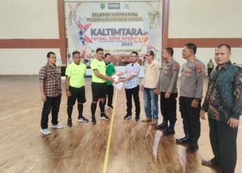 59 Tim Meriahkan Turnamen Futsal Semi Open Kaltimtara.id Cup 2023