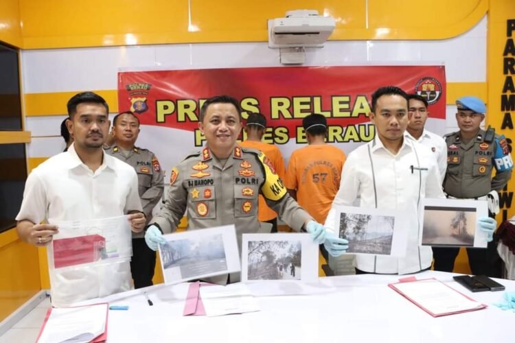 Polres Berau Berhasil Menangkap 6 Pelaku Curanmor
