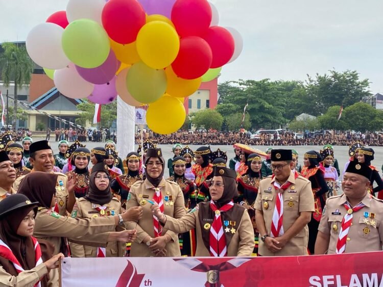 Bupati Hadiri Peringatan HUT Pramuka Ke-62