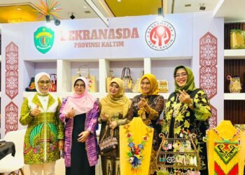 Souvernir Limbah Kayu Ulin Berau Paling Laris di Kriyanusa 2023 Jakarta