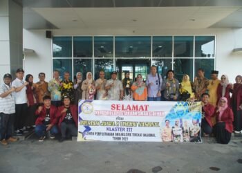 Bupati Dan Wabup Sambut Langsung Rombongan Perpustakaan SMAN 6 Berau Yang Juara 2 Nasional