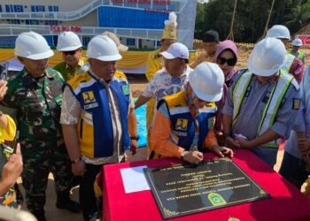 Lakukan peletakan Batu Pertama Pembangunan RSUD Berau , Ini Harapan Bupati