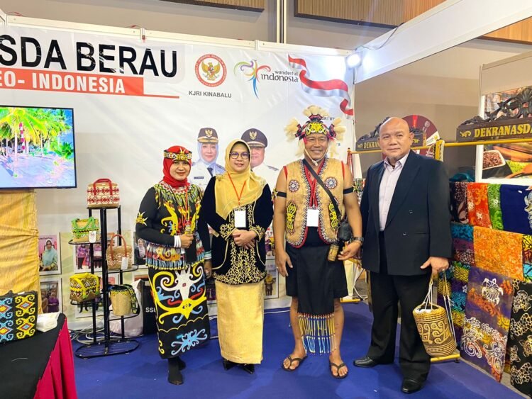Dorong UMKM Terus Naik Kelas, Dekranasda Berau Ikuti Ajang Expo Internasional Di Sabah