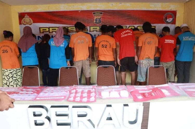 26 Kasus Narkotika Diamankan Polres Berau