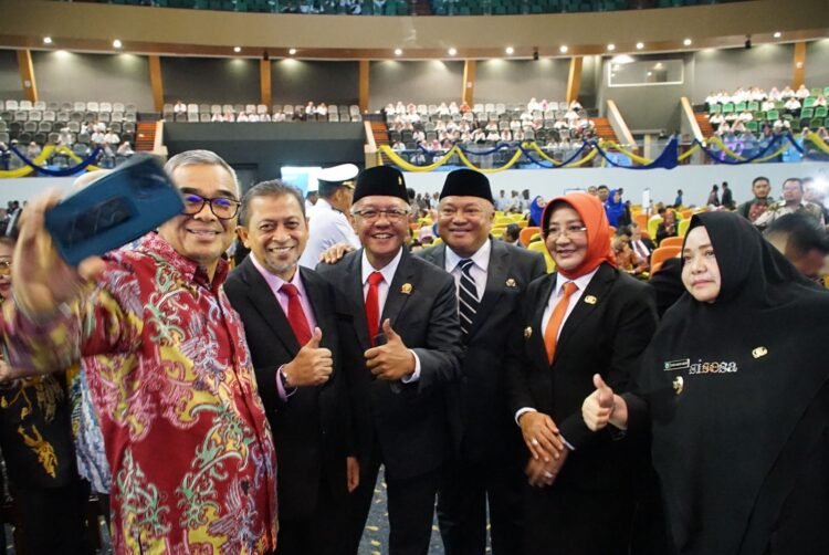 Bupati Berau Hadiri Pisah Sambut Gubernur, Pesan Isran-Hadi Jadi Perhatian