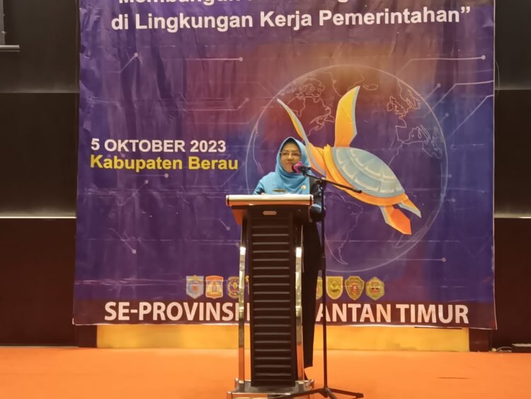 Asisten III Sekab Berau, Buka Rakor SPBE Se-Kaltim