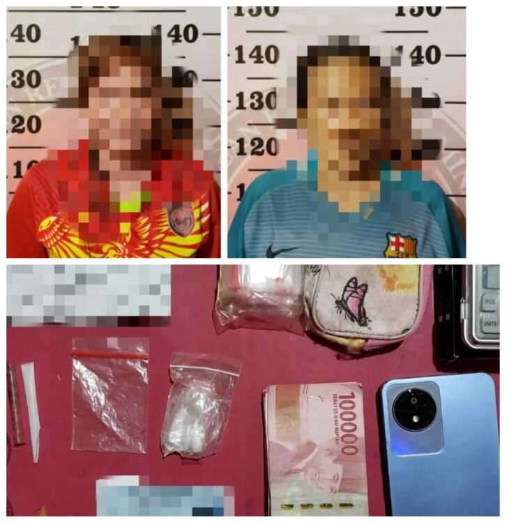 Polres Berau Amankan Dua Tersangka Narkoba Dengan BB Sabu Seberat 11,3 Gram