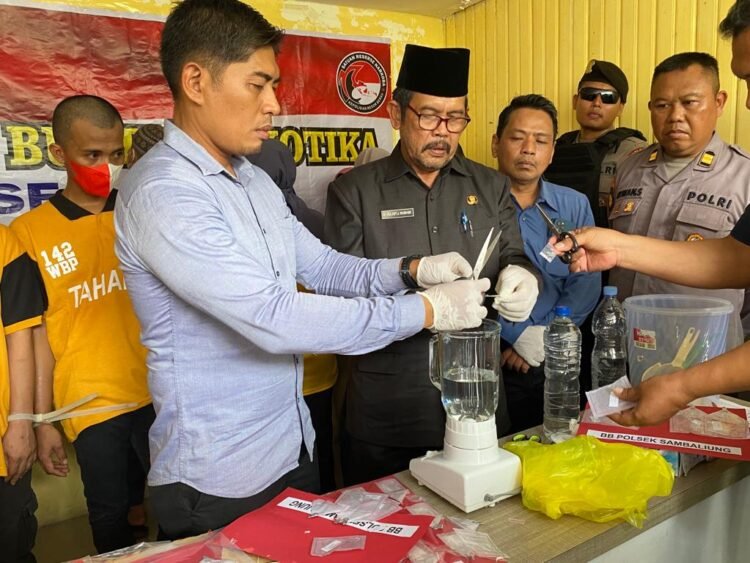 Sabu Seberat 306,616 Gram Dimusnahkan Dari 20 Perkara