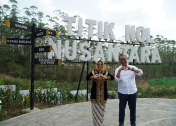 Di Titik Nol Nusantara, Bupati Promosikan Pariwisata Berau