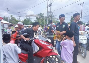 Ormas LBDH Berau, Kembali Berbagi Jumat Berkah di Masjid At-Taubah Gunung Panjang