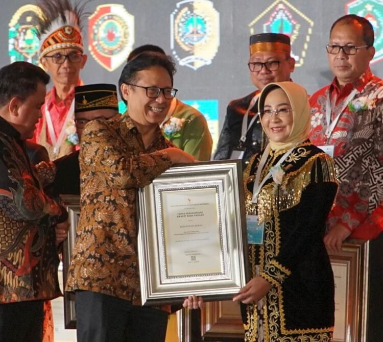 Berau Raih Penghargaan Swasti Saba Padapa 2023