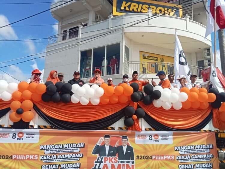 Tancap Gas, Partai PKS Berau Menjadi Yang Pertama Gelar Kampanye Terbuka