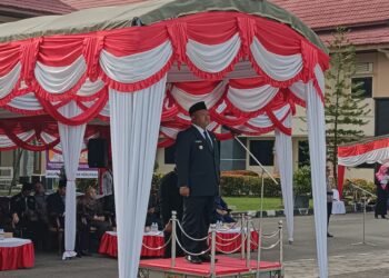 Wabup Pimpin Upacara Peringatan Ke-75 Hari Bela Negara