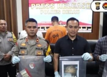 Polres Berau Ungkap Kasus Illegal Logging