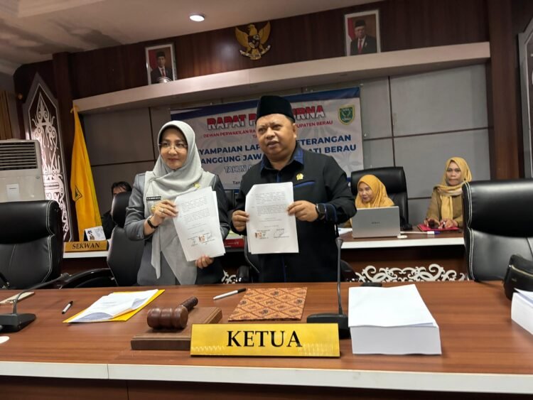 Bupati Berau Sampaikan LKPJ 2023, Pendapatan Daerah Meningkat 48,32 Persen