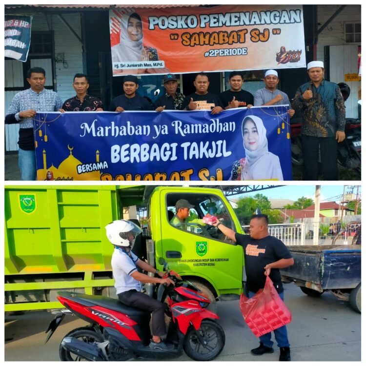 Bagikan Ratusan Takjil, Sahabat SJ Pun Gelar Bukber