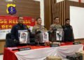 Berantas Judi dan Miras, Polres Berau Amankan Puluhan Pelaku dan Barang Bukti