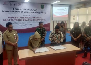 Lakukan Mou Dengan Politeknik Sinar Mas Berau Coal, Ini Harapan Bupati Berau