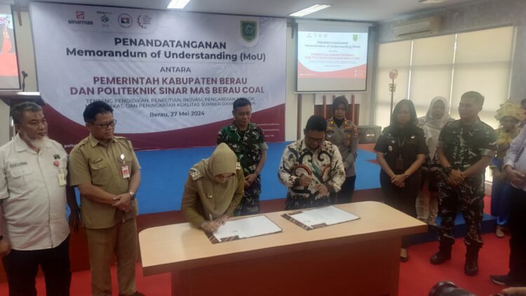 Lakukan Mou Dengan Politeknik Sinar Mas Berau Coal, Ini Harapan Bupati Berau