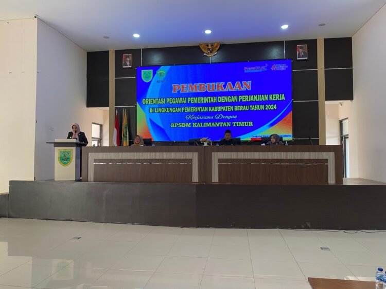 Dalam Pembukaan Kegiatan Program Orientasi PPPK, Ini Harapan Bupati Berau Sri Juniarsih Mas