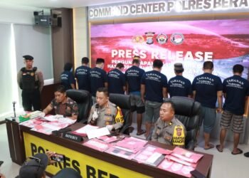 Polres Berau Ungkap 17 Kasus Penyalahgunaan Narkotika Sepanjang Operasi Antik Mahakam 2024