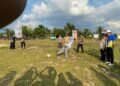 Bupati Secara Resmi Buka Turnamen Mini Soccer Kampung Merancang Ilir
